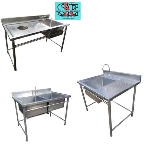 Sink Berbagai Ukuran dan Tipe
