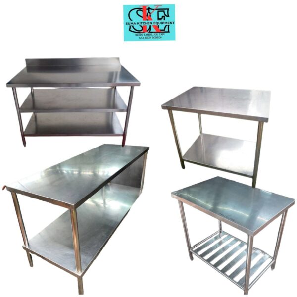 Work Table Berbagai Ukuran dan Tipe